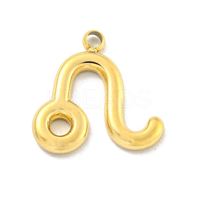 Real 18K Gold Plated PVD Vacuum Plating 304 Stainless Steel Pendants STAS-L278-002G-05-1