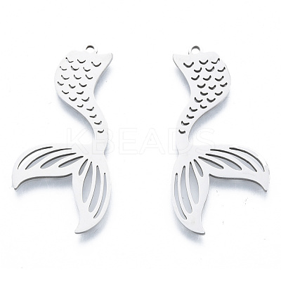 Non-Tarnish 201 Stainless Steel Pendants STAS-N090-LA944-1-1