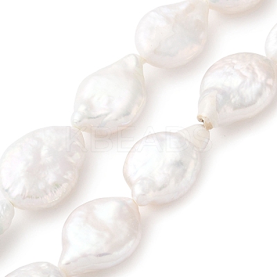 Natural Keshi Pearl Beads Strands PEAR-XCP0001-18-1