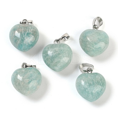 Natural Amazonite Pendants G-J386-H16-P-1