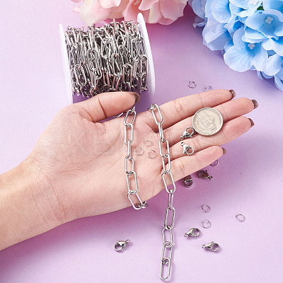DIY Chain Bracelets & Necklaces Kits DIY-YS0001-22P-1
