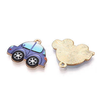 Printed Alloy Pendants ENAM-N056-223E-1