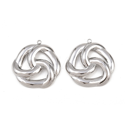304 Stainless Steel Pendants STAS-I363-10P-1