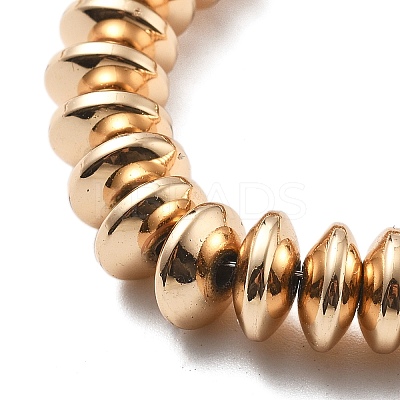 Electroplated Synthetic Non-magnetic Hematite Beads Strands G-M095-C01-03KCG-1