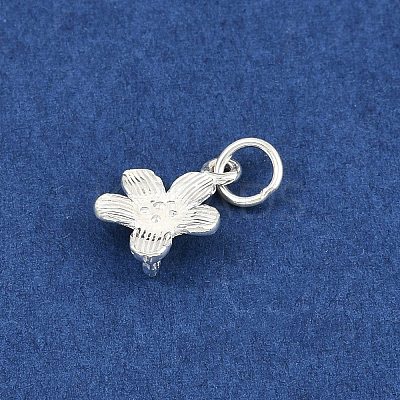 925 Sterling Silver Flower Charms LS-STER-K183-12S-1