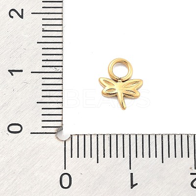 Ion Plating(IP) 304 Stainless Steel Charms STAS-P379-37A-G-1