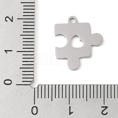 Non-Tarnish Manual Polishing 201 Stainless Steel Pendants LS-STAS-M058-04P-1