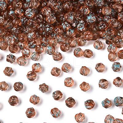 Picasso Transparent Glass Beads SEED-Q039-04I-1