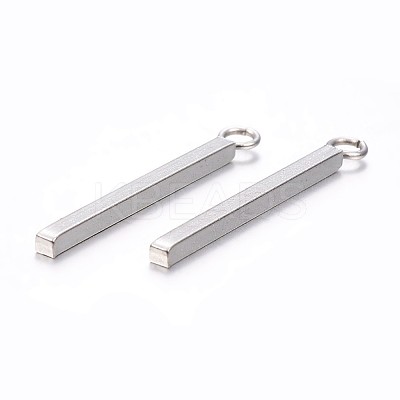 Tarnish Resistant 304 Stainless Steel Pendants STAS-P186-05P-23mm-1