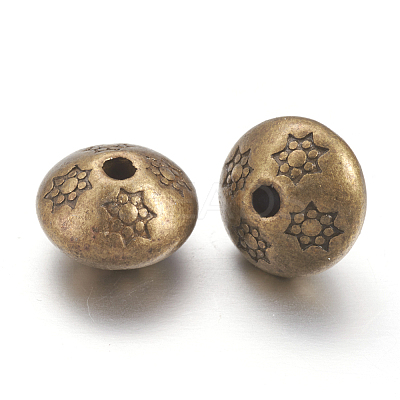 Tibetan Style Spacer Beads LS-TIBEB-A101657-AB-FF-1