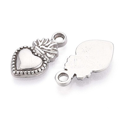 304 Stainless Steel Pendants STAS-T065-26A-P-1