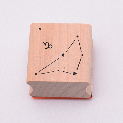 Wooden Stamps DIY-WH0175-46J-1