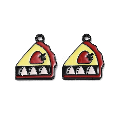 Alloy Enamel Pendants FIND-O003-04EB-1