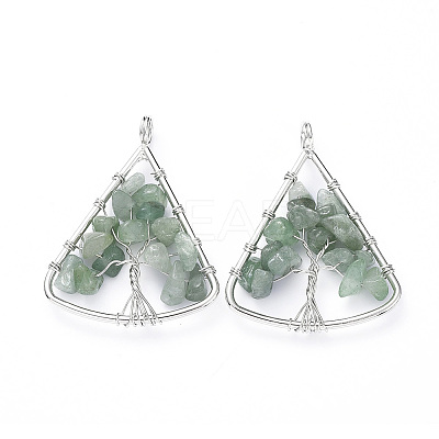 Long-Lasting Plated Brass Pendants LS-KK-D531-02P-05-1