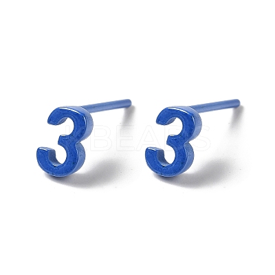 Hypoallergenic Bioceramics Zirconia Ceramic Stud Earrings EJEW-C065-03D-1