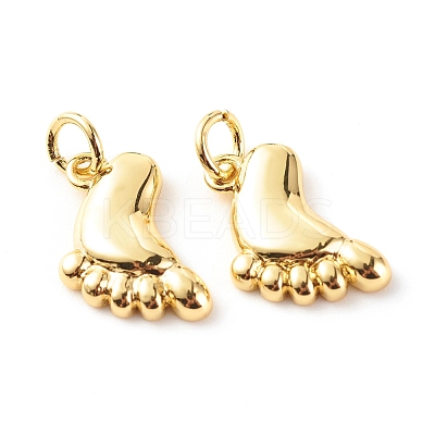 Brass Pendants KK-P208-04G-RS-1