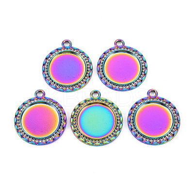 Alloy Pendant Cabochon Settings PALLOY-S180-274-NR-1