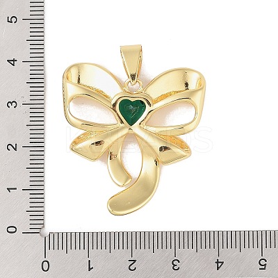 Brass Glass Pendants KK-E111-43A-G-1