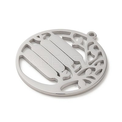 Non-Tarnish 304 Stainless Steel Pendants STAS-K270-46P-1