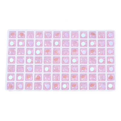 Glass Rhinestone Cabochons MRMJ-N029-02B-07-1