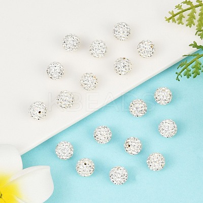 Czech Glass Rhinestones Beads LS-RB-E482-8mm-001-1