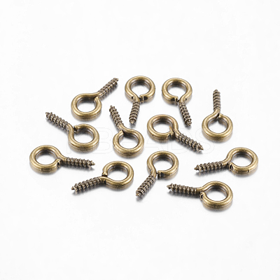 Iron Screw Eye Pin Peg Bails IFIN-R211-02AB-1