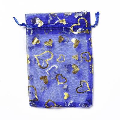 Organza Drawstring Jewelry Pouches LS-OP-I001-B07-1