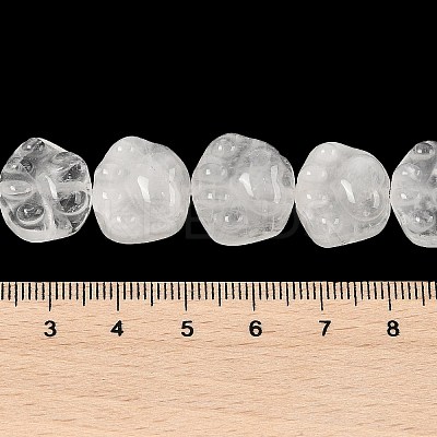 Natural Quartz Crystal Beads Strands G-M108-A10-01-1