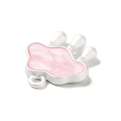 Baking Paint Zinc Alloy with Resin Pendant FIND-Z038-01B-1