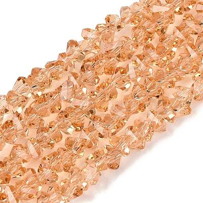 Transparent Glass Beads Strands GLAA-N018-3mm-23-1