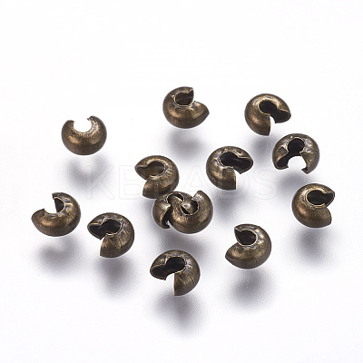 Iron Crimp Beads Covers X-IFIN-H029-NFAB-NF-1
