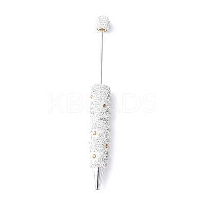 Alloy Beadable Pen AJEW-A066-02D-1