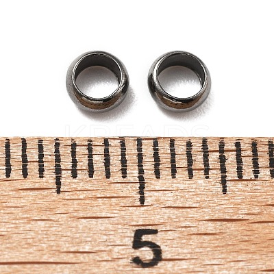 Brass Crimp Beads KK-S509-01EB-02-1