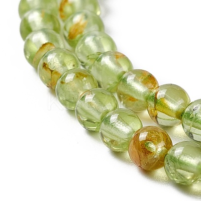 Natural Peridot Beads Strands G-K313-B01-02-1