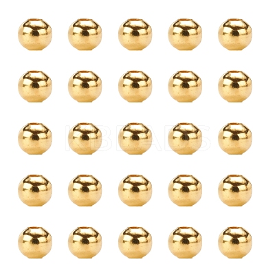Iron Round Spacer Beads X-E146Y-G-1