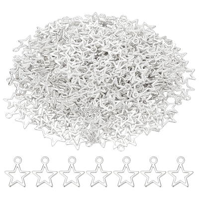 300Pcs Alloy Pendants FIND-LP0001-36-1