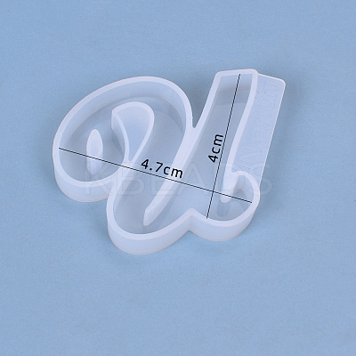 Letter DIY Silicone Molds DIY-I034-08U-1