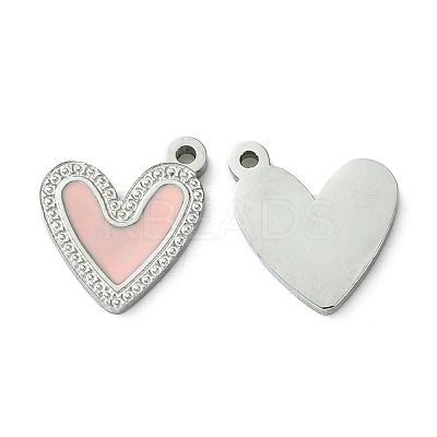 304 Stainless Steel Manual Polishing Charms STAS-C075-39P-1
