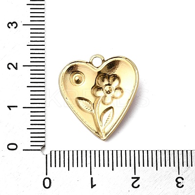 304 Stainless Steel Charms STAS-A128-04G-1