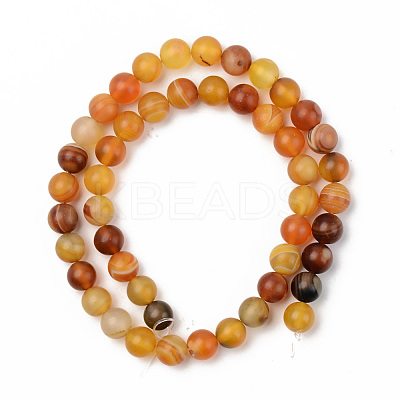 Natural Sardonyx Beads Strands G-S369-002C-A02-1