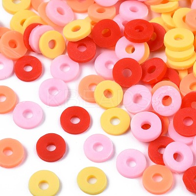 Handmade Polymer Clay Beads CLAY-T019-02B-16-1