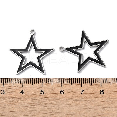 304 Stainless Steel Pendants STAS-C083-15P-01-1
