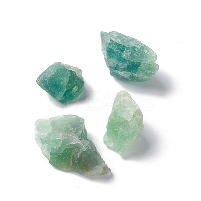 Rough Raw Natural Fluorite Beads G-FS0001-73-1