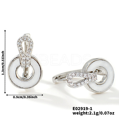 Cute Hoop Earrings MW8233-1-1