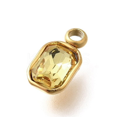 304 Stainless Steel Pendants STAS-Q346-03G-07-1