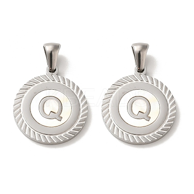 304 Stainless Steel Pendants STAS-I204-Q-P-1