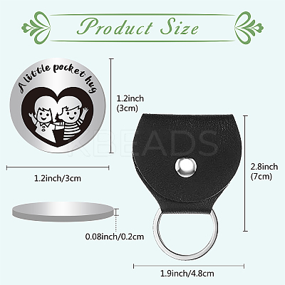 2Pcs 2 Style PU Leather Guitar Clip AJEW-CN0001-21H-1
