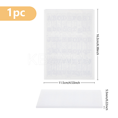Plastic Embossing Folders DIY-WH0632-93A-1