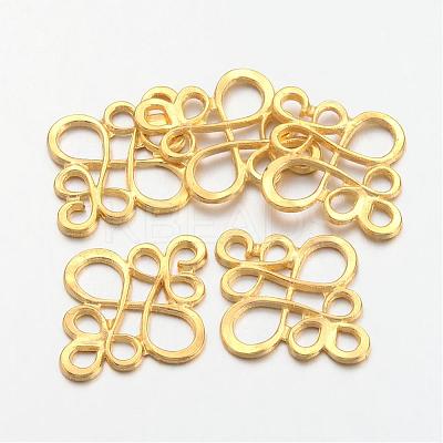 Tibetan Style Links connectors TIBE-4876-G-RS-1