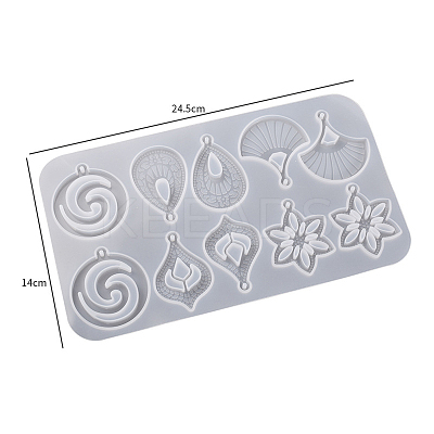 Pendant Food Grade Silicone Molds SIMO-PW0002-51-1